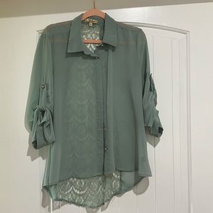 Sage Lacey Blouse